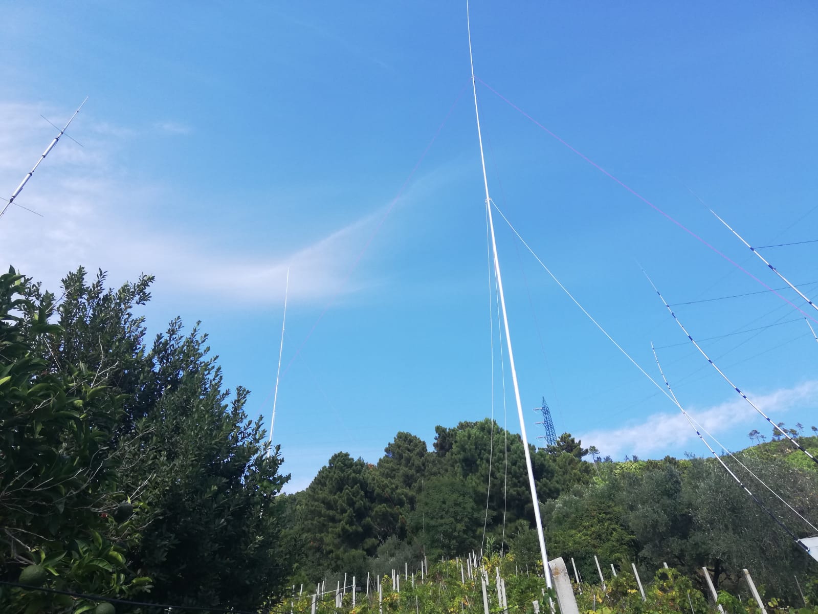 Alluminum kit for 1/4 lambda 80m vertical antenna